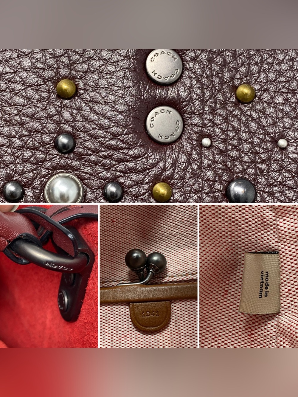 Coach Rogue with Prairie Rivets - Picture 11 of 14
